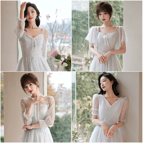 Зимнее платье подружки невесты, длинное вечернее платье, зимняя юбка, длина макси, простой крой