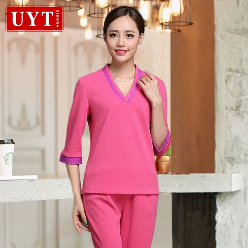 Осенний комбинезон, штаны, для салонов красоты