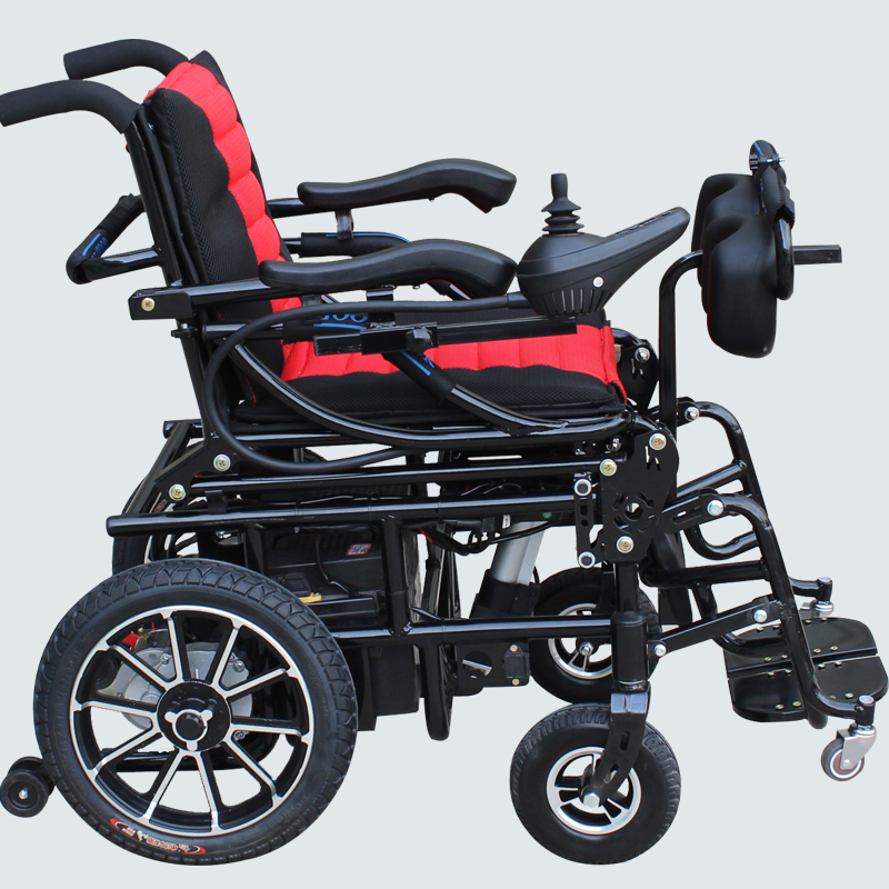电动轮椅车全自动智能护理站立轮椅床多功能轻便老人残疾人助行器 - 图1