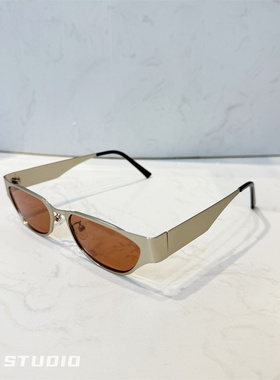 猫眼小框金属质感欧美复古太阳镜