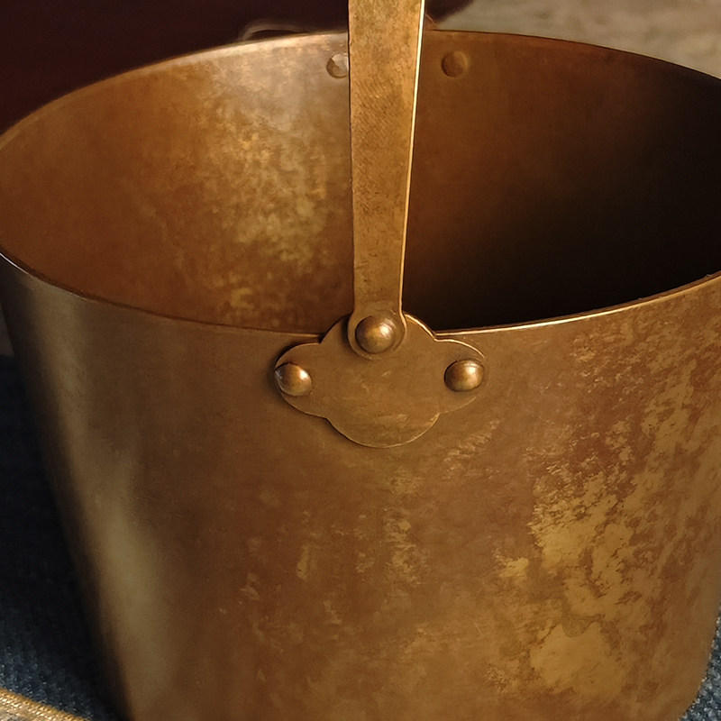 复古提梁建水茶渣缸茶洗杯洗中式禅意水盂笔洗家用茶渣桶茶道,淘宝优惠券,粉丝福利购,淘宝优惠卷