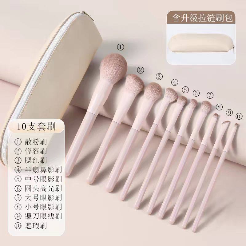 新款桃夭新手化妆刷套装眼影腮红修容晕染鼻影初学者全套美妆工具,淘宝优惠券,粉丝福利购,淘宝优惠卷