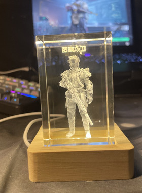 三角洲行动人物周边威龙模型摆件
