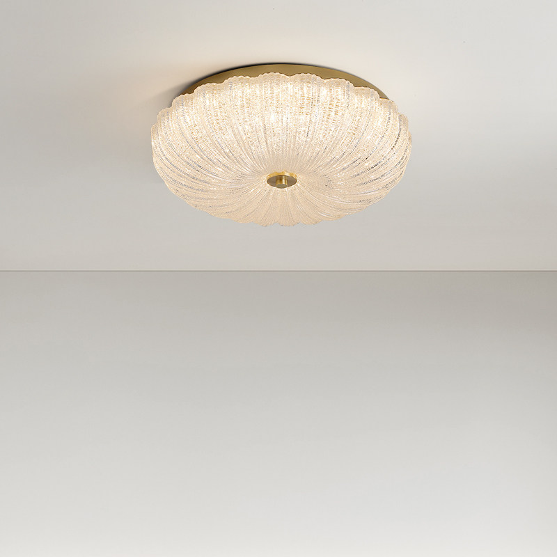 轻奢后现代主卧室灯高级感简约大气吸顶灯创意网红水晶贝壳书房灯,淘宝优惠券,粉丝福利购,淘宝优惠卷