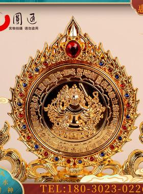 传佛具用品准提镜摆件密宗法器准提佛母菩萨镜子宝镜家用【议价】