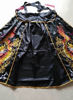 绣品神像披风佛衣佛袍红色龙袍