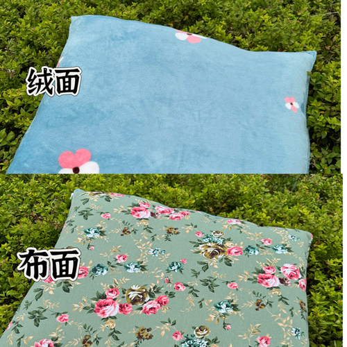 宠物垫子冬季加厚绒面狗床可拆洗保暖猫窝帆布手工宠物用品 - 图3