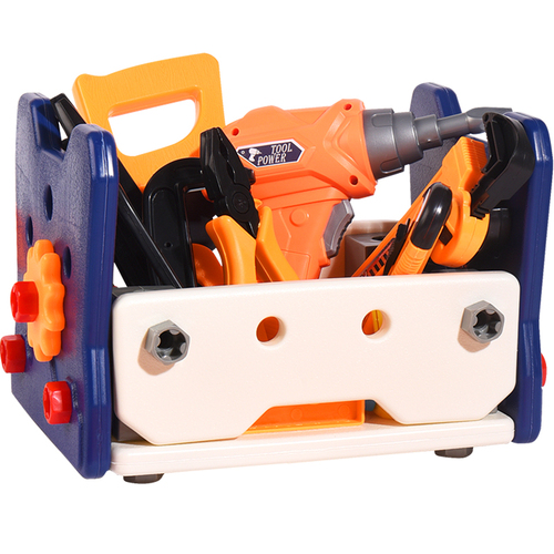 修理工具箱儿童玩具男孩组装拧螺丝刀扭电钻套装宝宝动手益智拆装