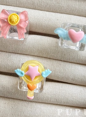 美少女战士戒指戒圈PUPU小众