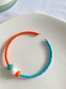 pupu瓷珠小众串珠原创原创