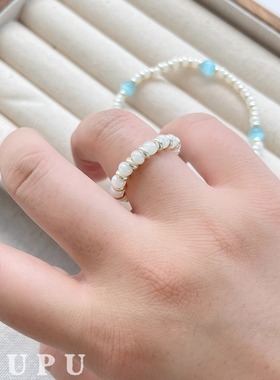 女猫眼石原创设计手工手链