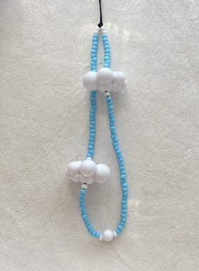 pupu串珠亚克力日韩未镶嵌情侣