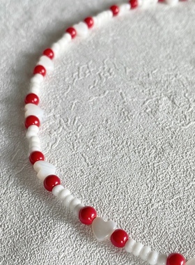 pupuins米珠原创设计圆珠链女