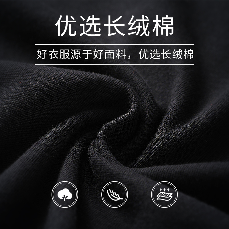 定制t恤印logo班服文化衫工作服纯棉圆领短袖印字团建同学聚会DIY - 图2