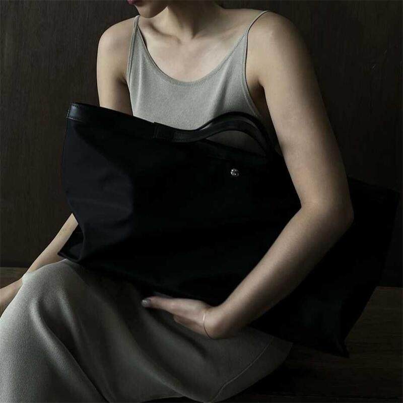 帆布包大容量包包2025新款学生上课电脑包单肩包休闲托特包手提袋,淘宝优惠券,粉丝福利购,淘宝优惠卷