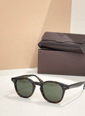 日本设计师框细框方圆形墨镜