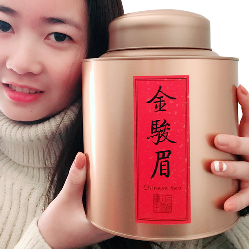 2026年新茶正宗特级浓蜜香型金骏眉红茶茶叶一斤500g罐装礼盒 - 图3