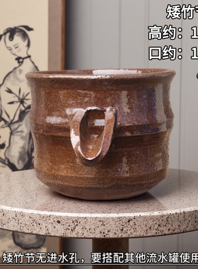 流水摆件流水花盆瀑布流水花盆鱼缸循环过滤盆然心动流水罐组合A