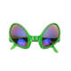 Transform into et alien green cool sunglasses
