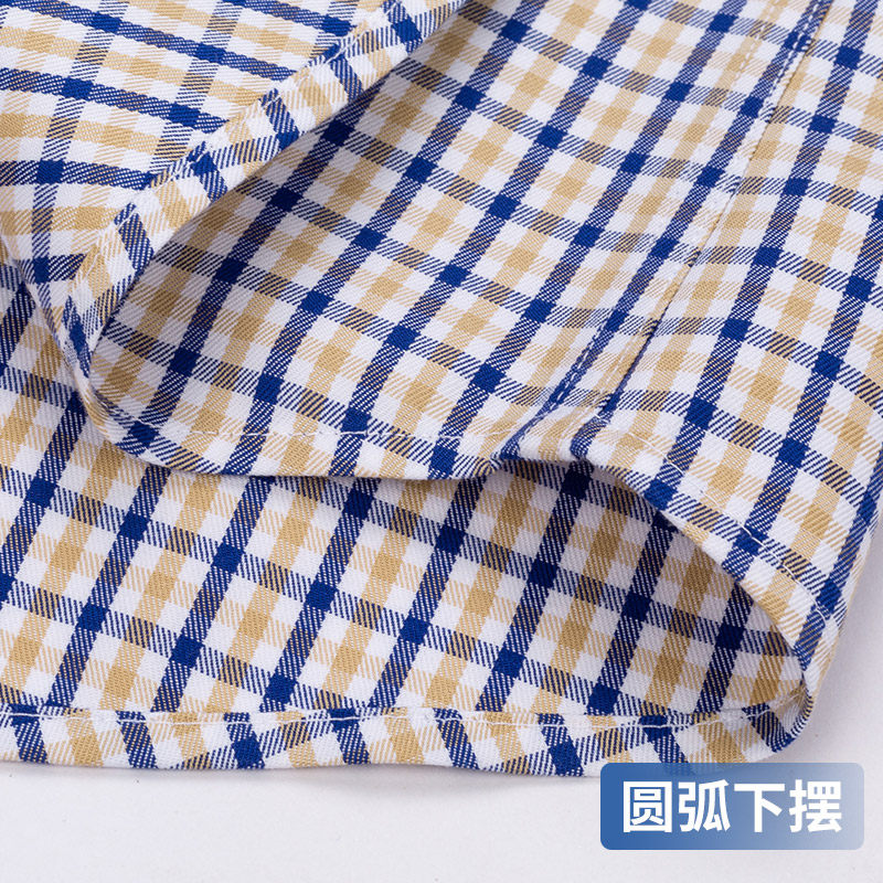 罗蒙短袖夏季全棉商务休闲男士衬衫 瑞飞服饰衬衫