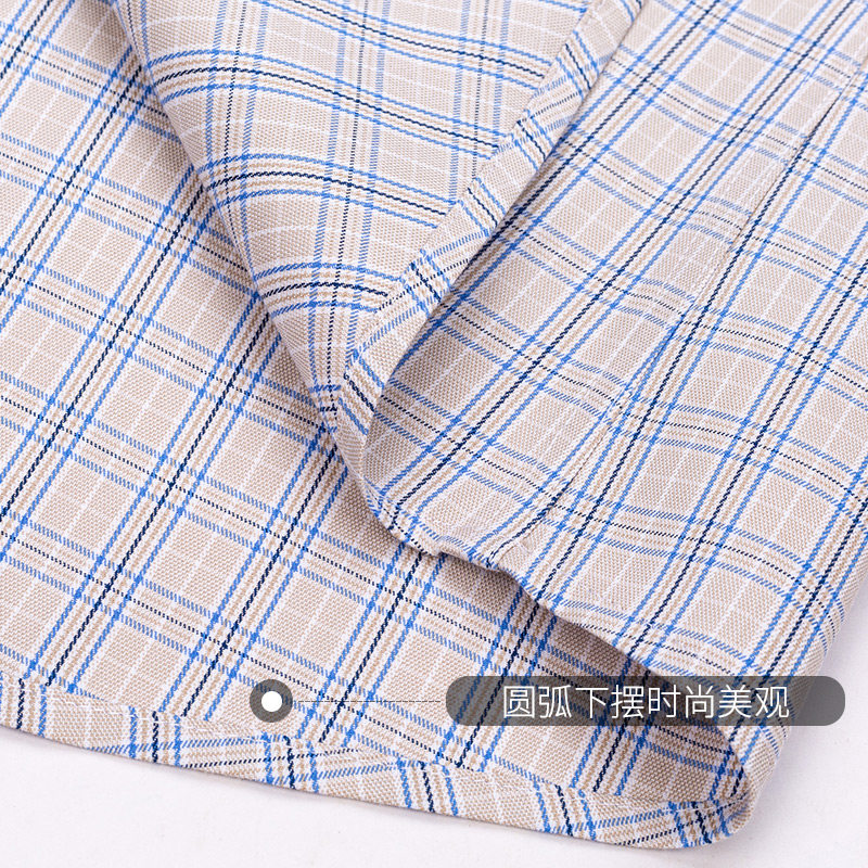 罗蒙男短袖2023夏季新款男士衬衫 瑞飞服饰衬衫