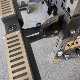 Flying bird attachment low pull pedal high pull block leg top leg