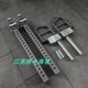 Squat rack attachment double push arm chest push