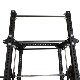 The squat rack columns are increased by 50CM and the horizontal bar is increased by 50CM.