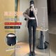Quality tight magic pants small black high waist elastic