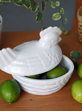 陶瓷欧式田园厨房客厅储物罐