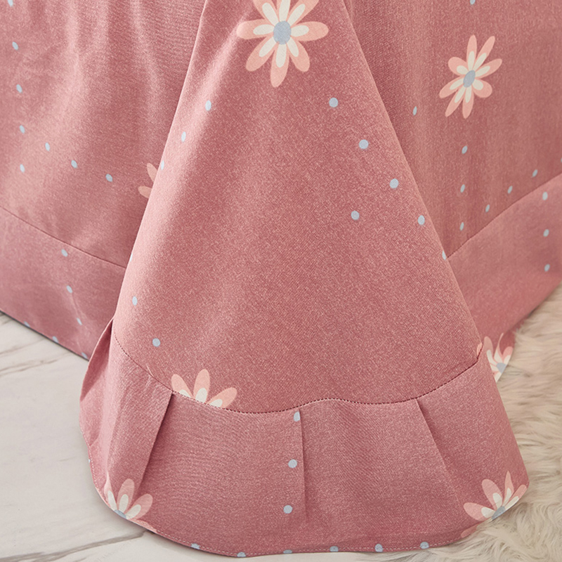 纯棉加厚磨毛床单单件全棉学生宿舍被单人枕套三件套炕单四季通用 - 图3