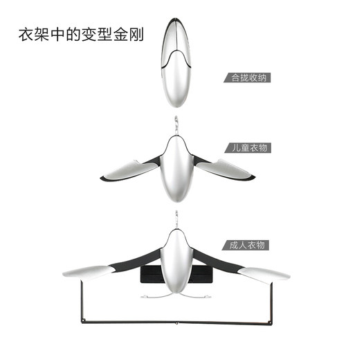 适用宝马ix车载衣服架多功能折叠晾衣挂汽车座椅西服撑自驾游用品 - 图2
