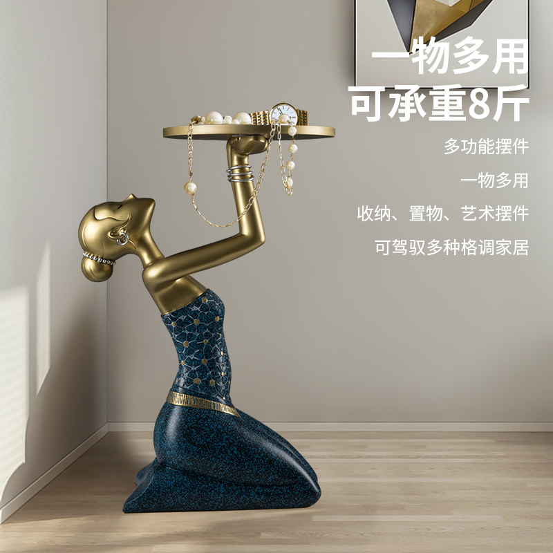 现代轻奢落地摆件大客厅办公室电视柜旁边角落创意艺术家居装饰品 现代轻奢落地摆件大客厅办公室电视柜旁边角落创意艺术家居装饰品