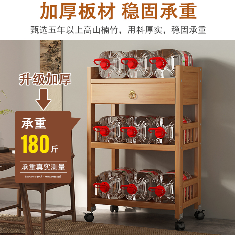 可移动沙发边几茶几客厅2024新款小户型茶水柜小茶桌小桌子置物架 - 图1