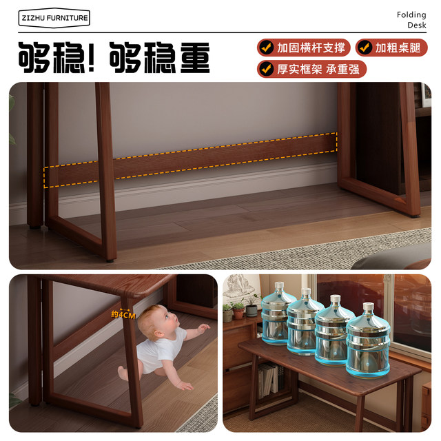 Commitment to door-to-door installation-free folding desk