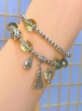 新中式古风手作串珠手链女生手串男小众设计情侣款手持生日礼物