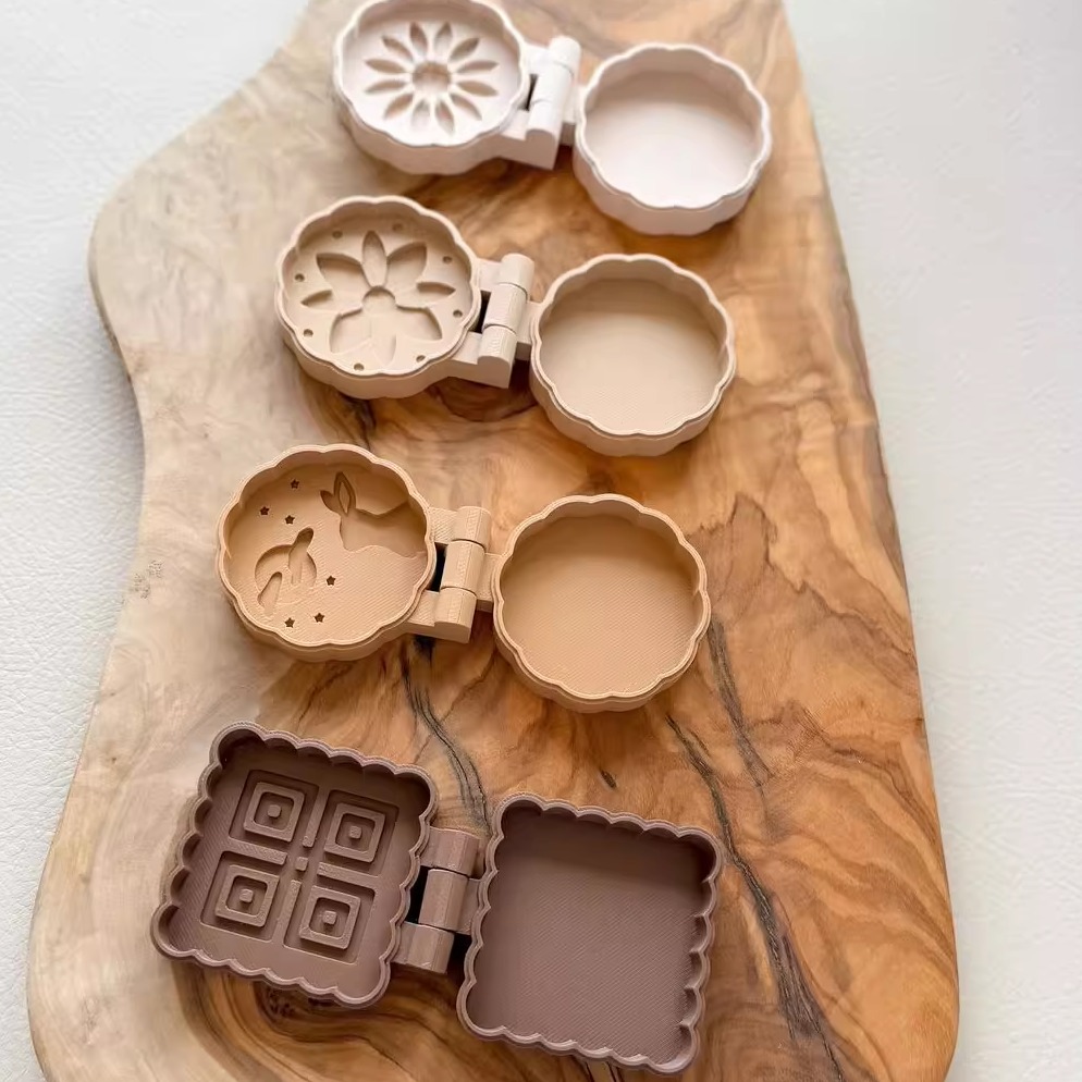 中秋月饼主题模具蛋糕切模橡皮泥儿童玩具面粉泥黏土过家家男女孩 - 图2