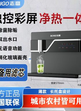 志高净水器家用直饮RO反渗透净水机壁挂即热一体城镇农村用饮水机