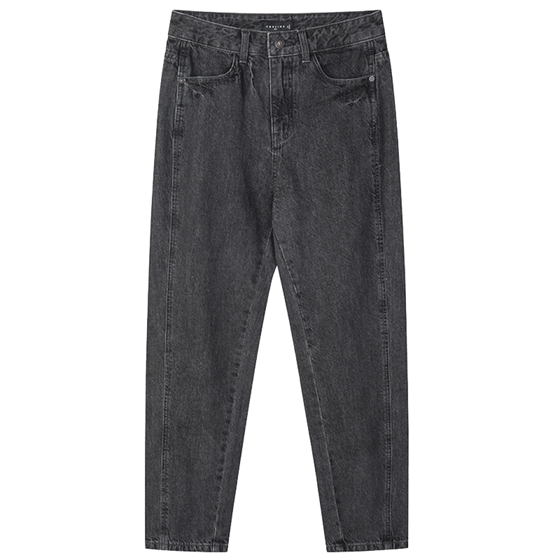 唐狮2020秋季新款直筒宽松显瘦裤子 唐狮天悦牛仔裤