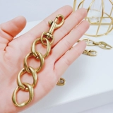 Удлиненная цепочка Coach, толстая увеличенная удлиненная цепочка, сумка на плечо, сумка подмышки, цепочка для одной покупки, аксессуары для сумки