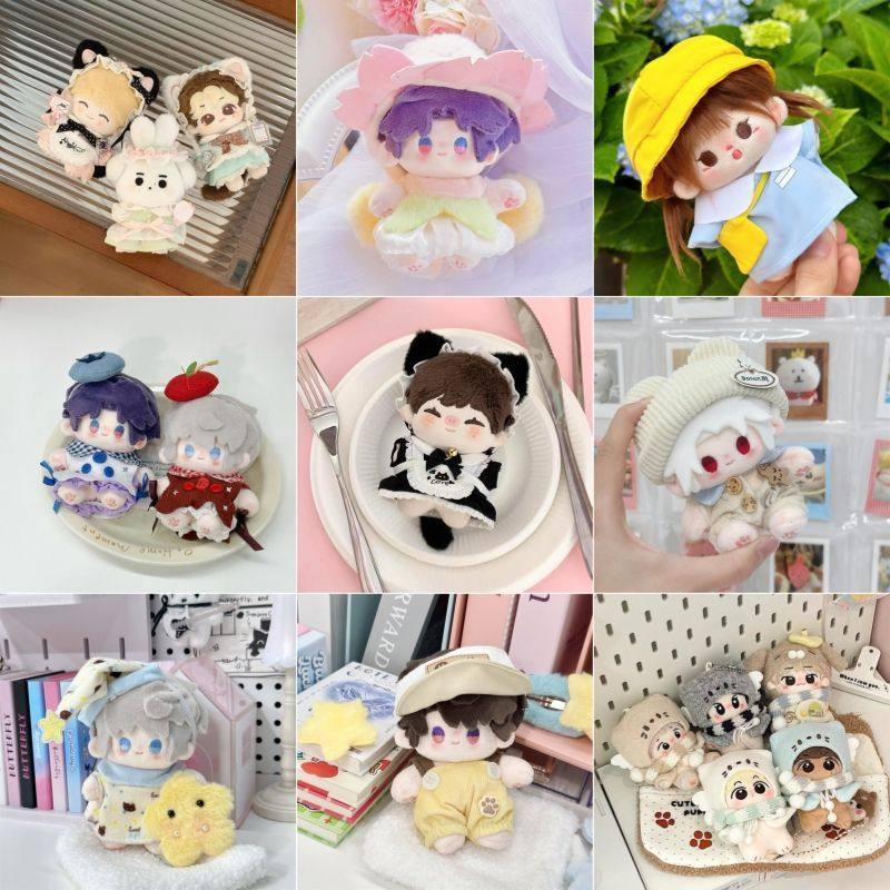 10cm棉花娃娃娃衣公仔玩偶换装衣服裙子白菜价新款高颜值原创可爱,淘宝优惠券,粉丝福利购,淘宝优惠卷
