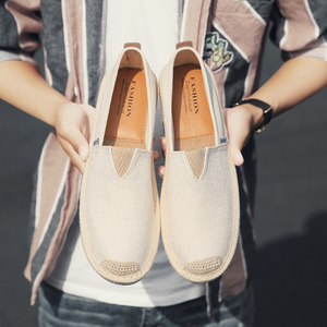 夏季男士休闲豆豆鞋