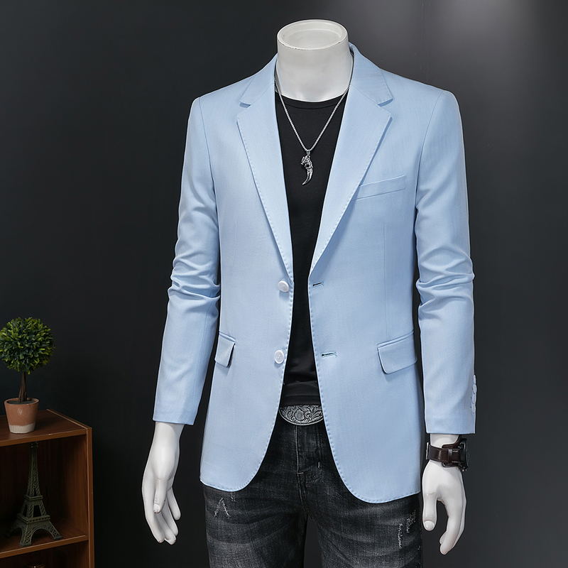 2025秋季男式休闲小西装加肥加大码DJ服装影楼西服网红直播外套潮,淘宝优惠券,粉丝福利购,淘宝优惠卷