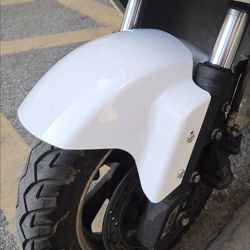 雅迪台铃爱玛电动车前挡泥板通用大牛仿小牛前轮泥板N1挡水挡泥瓦 - 图2