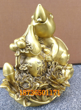 工艺老鼠摆件葫芦旺财家居装饰