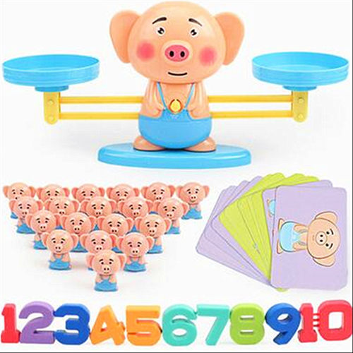 幼儿园科学探究器材科学实验室玩具儿童科普科学探究器材托盘天平 - 图1