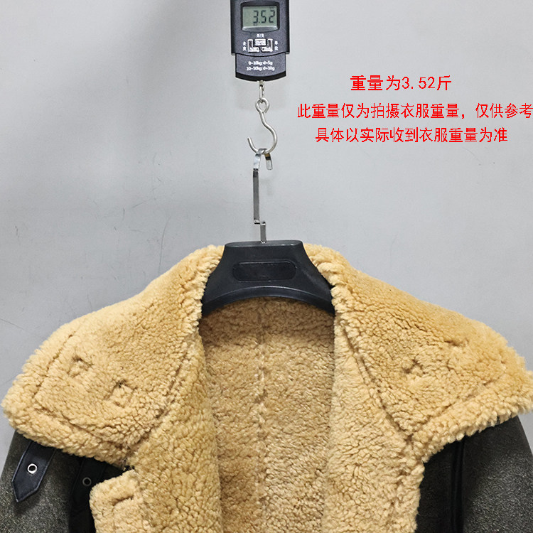男女原生态绵羊皮毛一体真皮皮衣休闲翻领短款飞行服夹克厚外套欢,淘宝优惠券,粉丝福利购,淘宝优惠卷