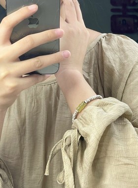 手链星月菩提子高密顺白情侣