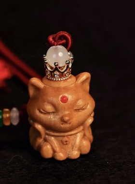 芭比檀凤九香囊红色流苏汽车挂件