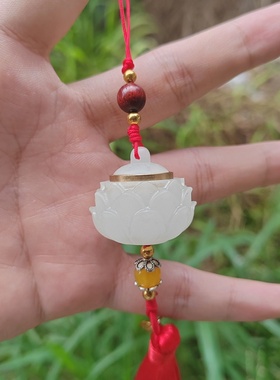 夜光莲花香囊手机链红运莲莲新中